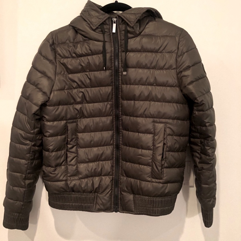 French Connection Packable Jacket Army Green - image 1